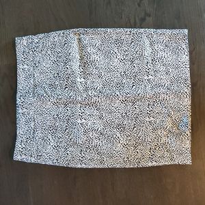 Rachel Zoe leopard print pencil skirt size 8